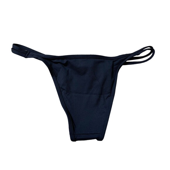 Andie Swim X Demi Moore The Cannes Bikini Bottom Women's Size Large Black New! - Picture 13 of 13